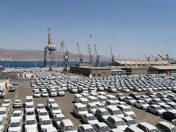 Eilat Einfuhrhafen